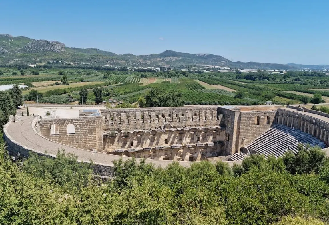 Aspendos Antik Tiyatrosu - Serik - Antalya - Fotoğraf 9